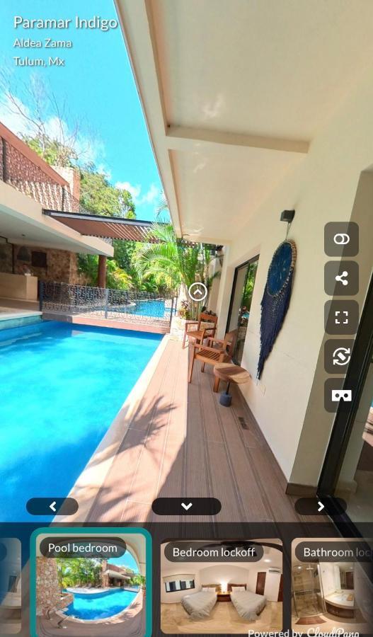 Luxury Aldea Zama 2Bed - 2Bat Apartment Private Terrace & Swim Up Tulum Pueblo Buitenkant foto