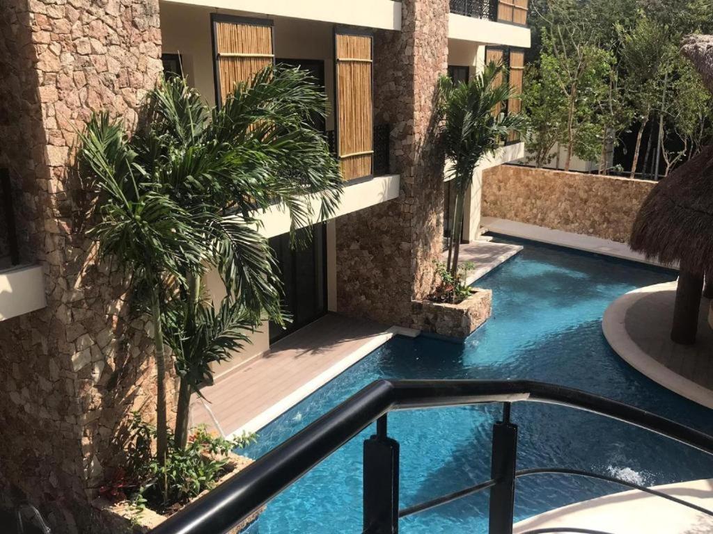 Luxury Aldea Zama 2Bed - 2Bat Apartment Private Terrace & Swim Up Tulum Pueblo Buitenkant foto