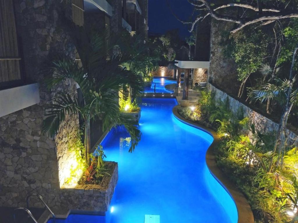 Luxury Aldea Zama 2Bed - 2Bat Apartment Private Terrace & Swim Up Tulum Pueblo Buitenkant foto