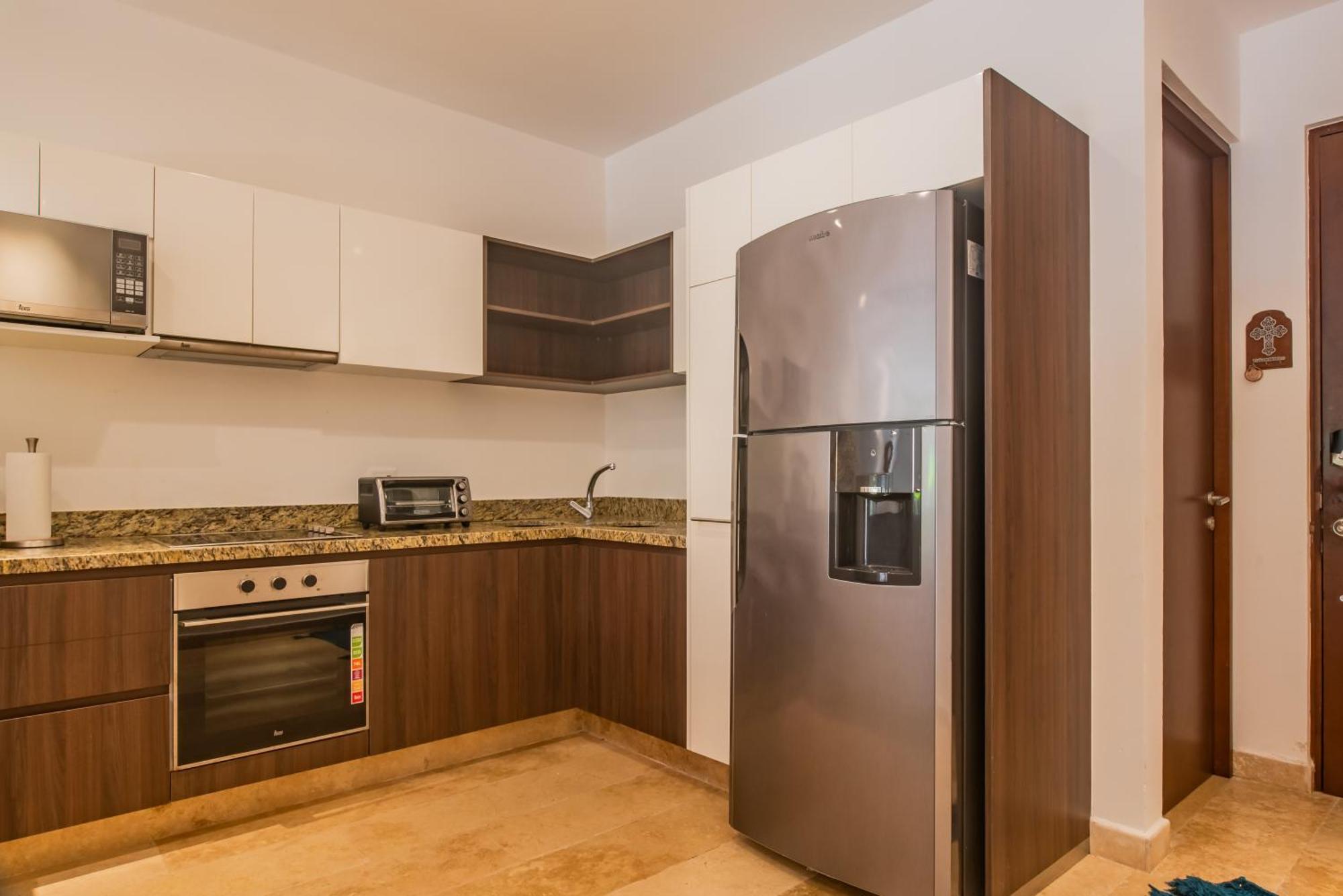 Luxury Aldea Zama 2Bed - 2Bat Apartment Private Terrace & Swim Up Tulum Pueblo Buitenkant foto